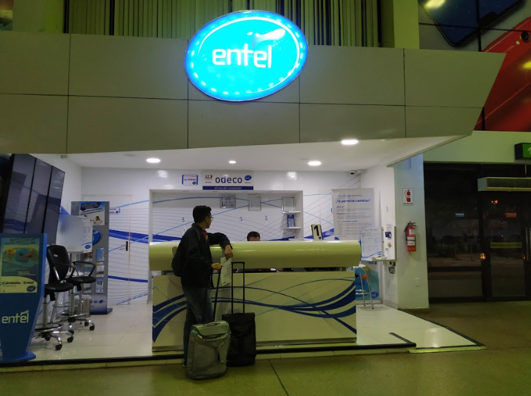 O que fazer na Bolívia Internet da Entel