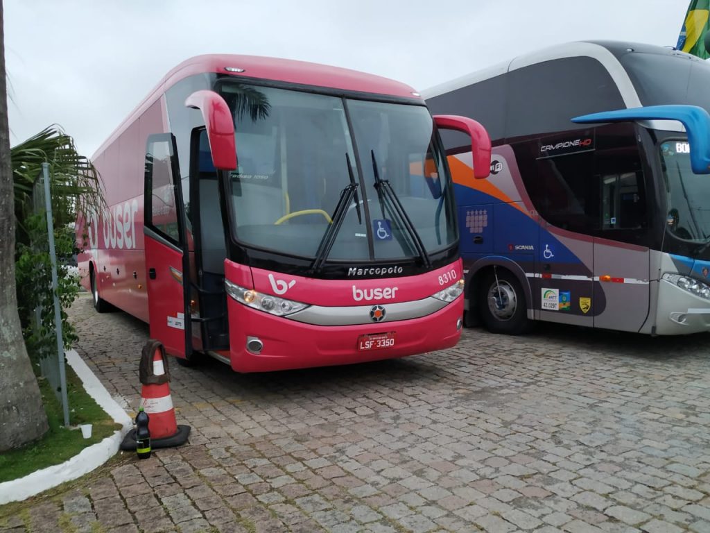 Reserva pela Buser de Curitiba para Florianópolis