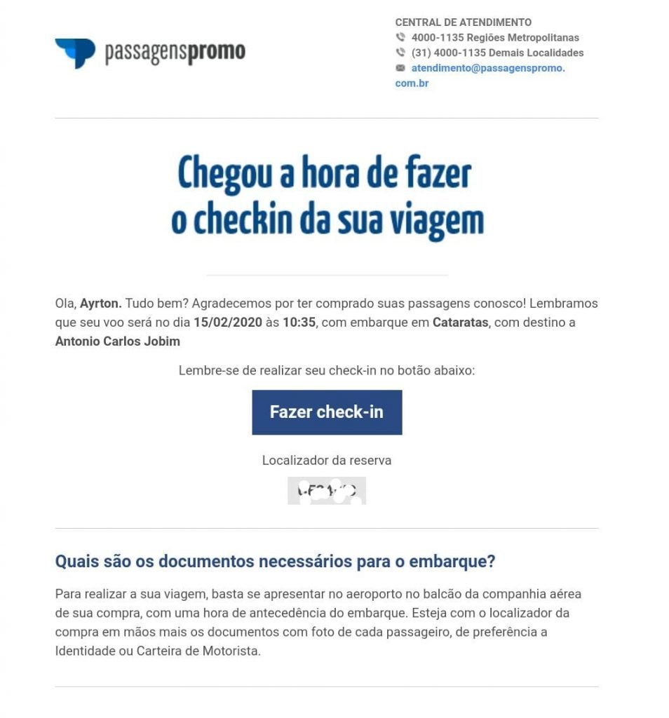 Site passagens promo é confiável