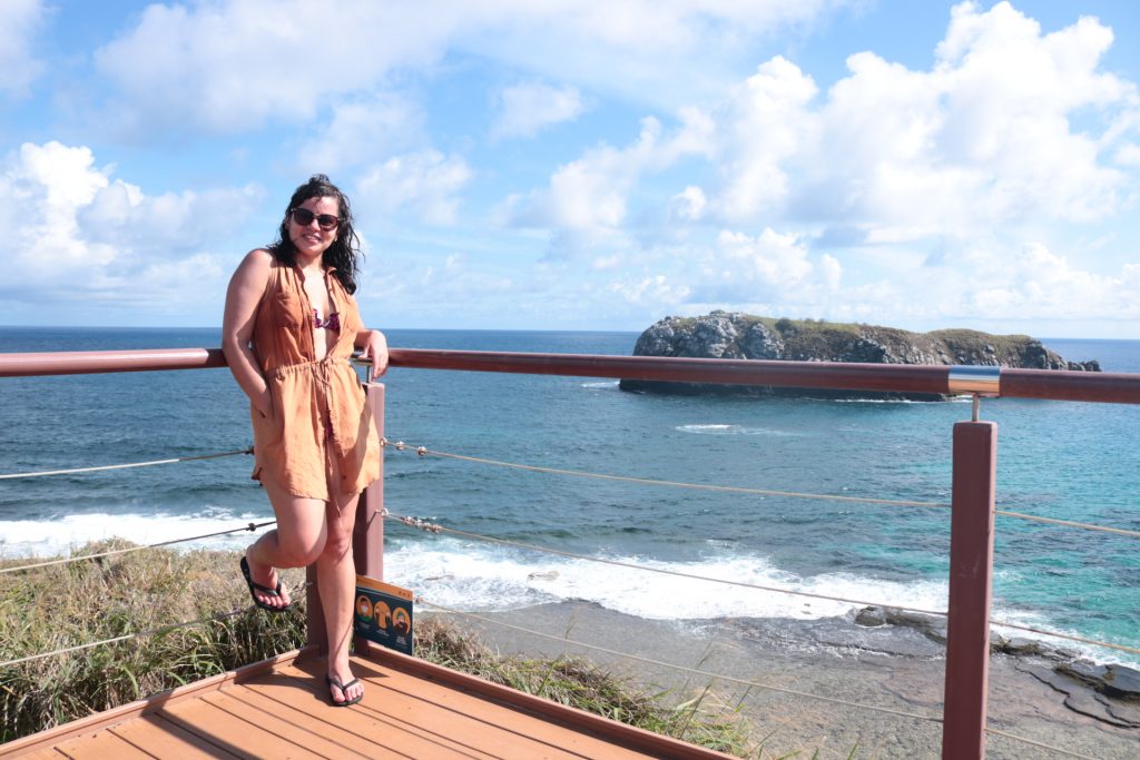 Praia do Leão e seu lindo mirante!