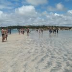 Caminho de Moisés na Praia de Barra Grande