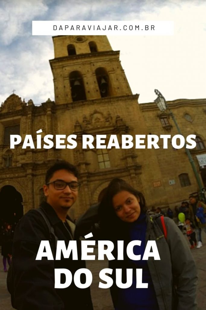 Reabertura do turismo na América do Sul - Salve no Pinterest!