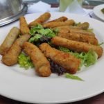 Iscas de peixe no restaurante Maestro em Fortaleza