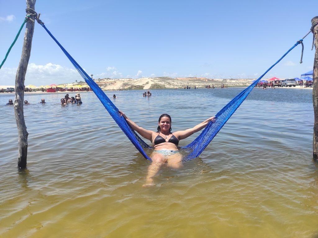 Próxima parada antes do almoço: Aproveitar de boa na lagoa