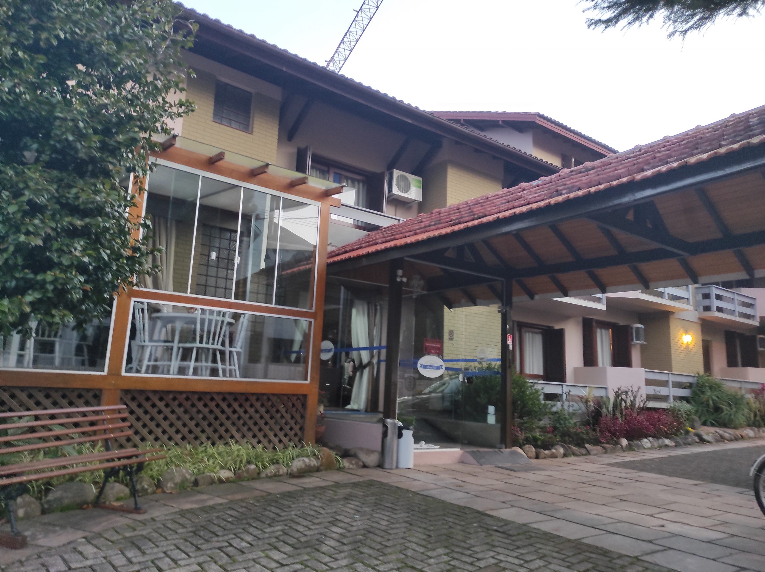 Fachada do Hotel Alpenhof