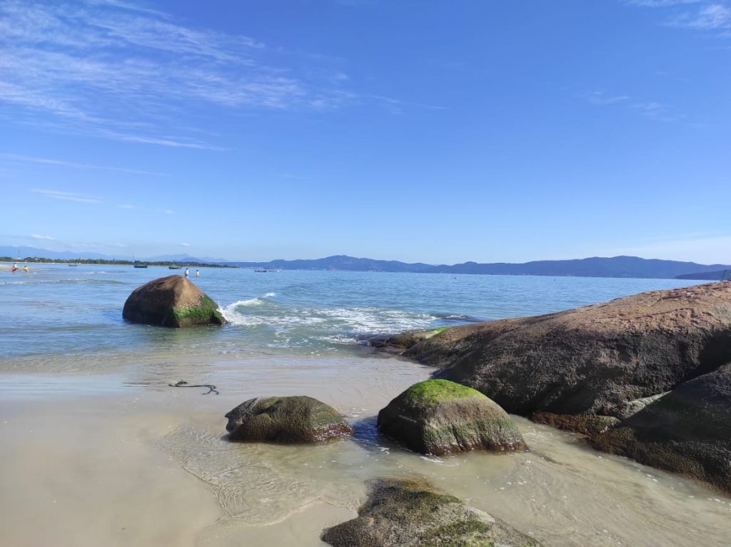 Praia do Forte em Florianópolis