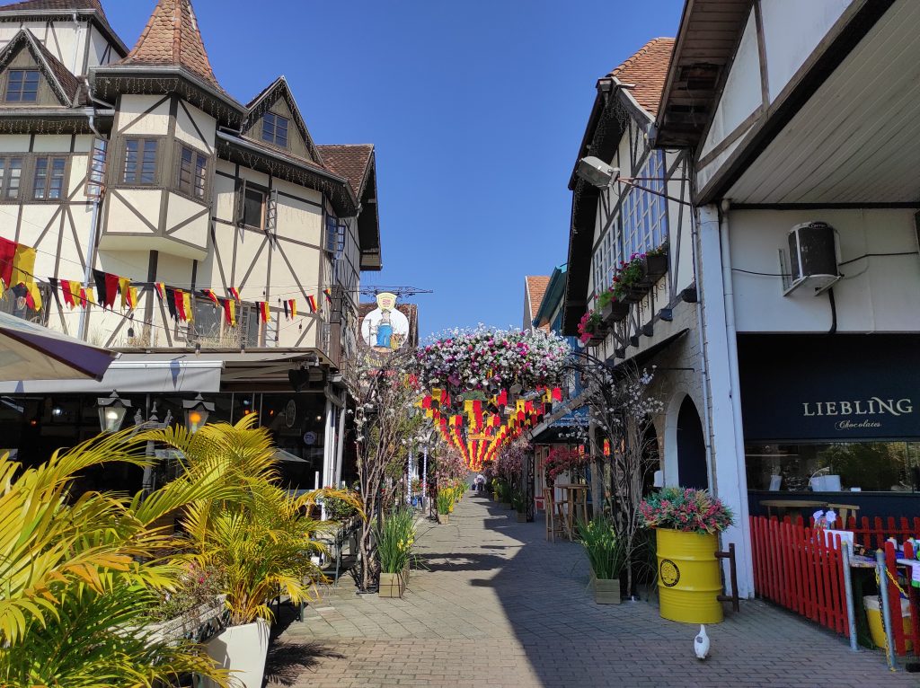 A Vila Germânica é um ótimo passeio em Blumenau