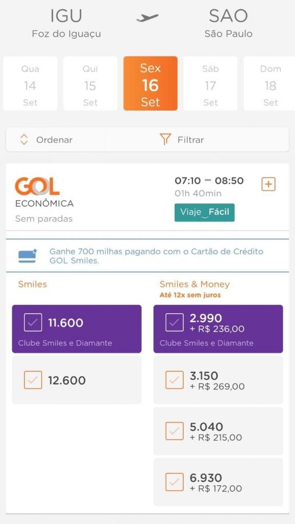 como comprar passagem com milhas 9