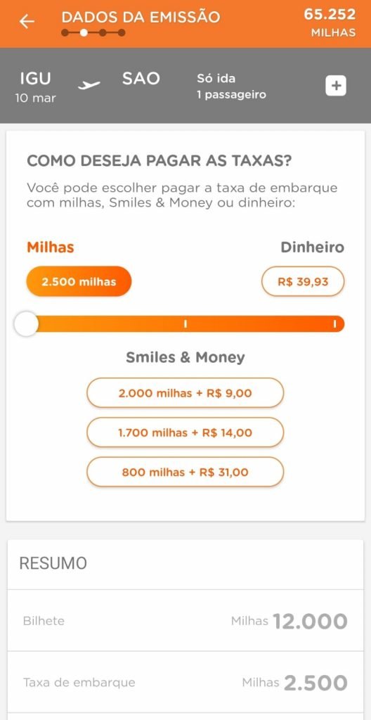 Como comprar passagem com milhas na smiles