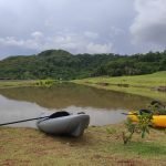 Lago com passeio de caiaque e standup padle