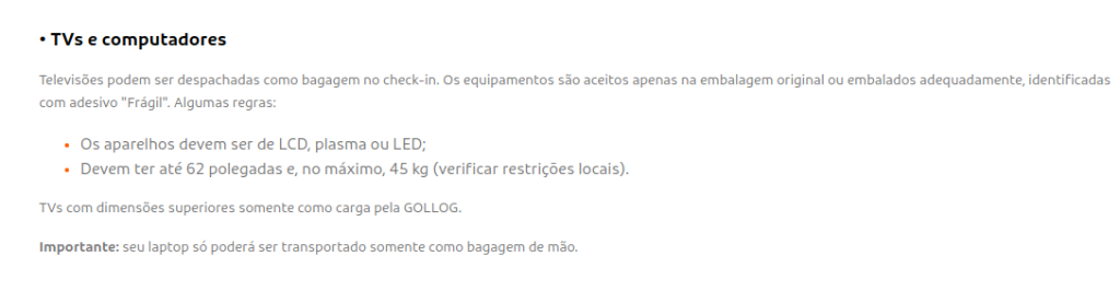 Constrangimento criminoso na GOL por despacho de bagagem de mão: Entenda.